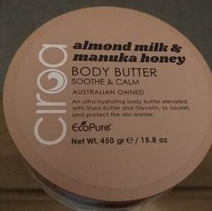 NWOT Ciroa Almond Milk & Manuka Honey Body Butter
